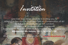 Conservation of Art: An Illustrated Talk at Eden Hall